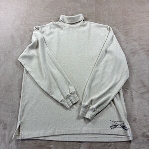Polo Ralph Lauren Polo Sport Vintage Beige Turtleneck Long Sleeve Shirt Men’s